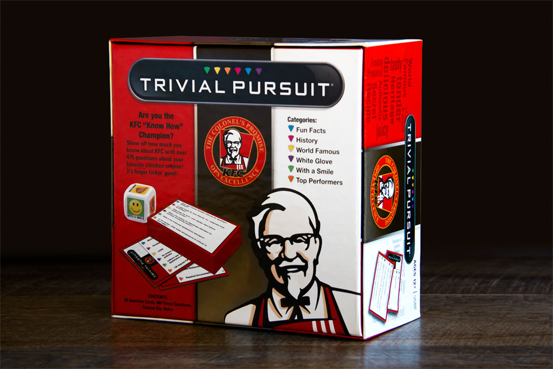 Trivial Pursuit: the most famous trivia game.